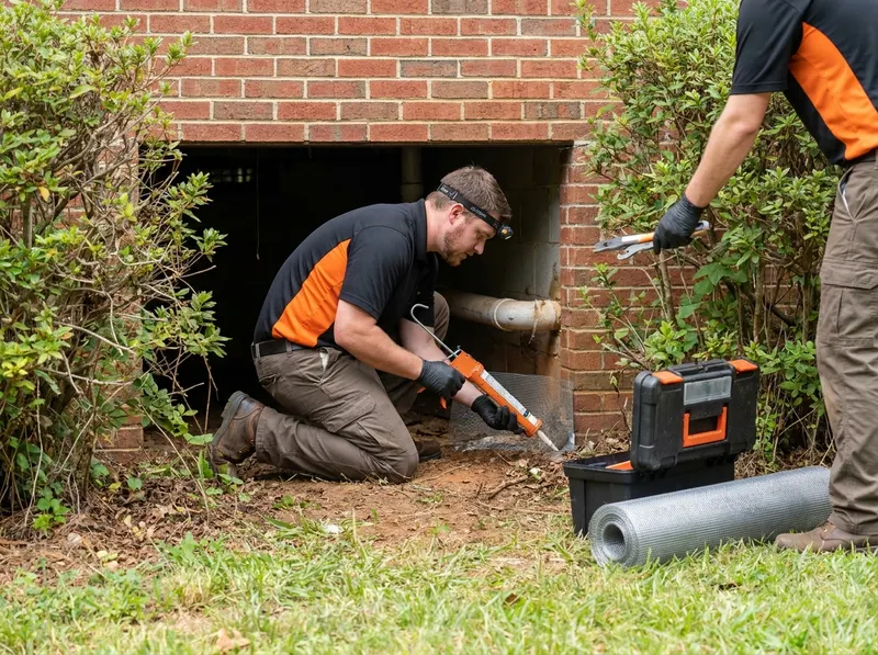 Residential Crawl Space Exclusion in Greenville, SC