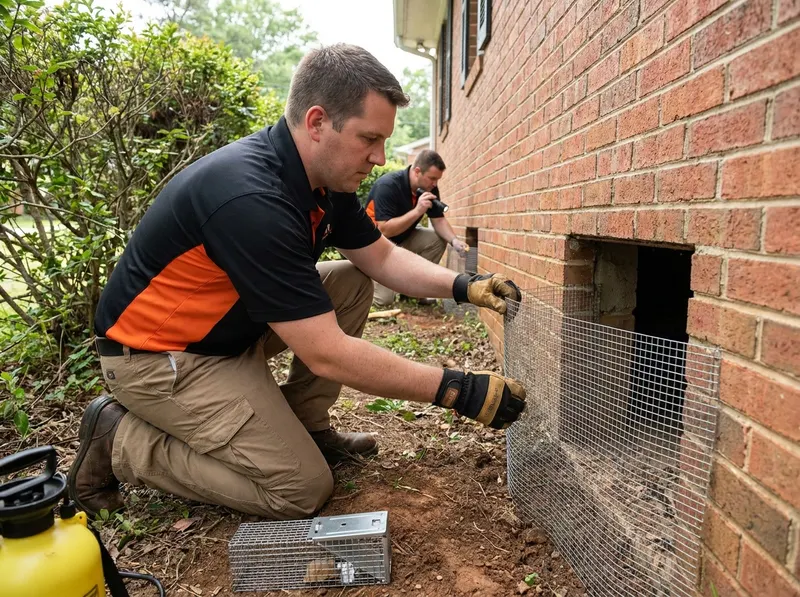 Rodent Harbor Elimination & Trapping in Greenville, SC